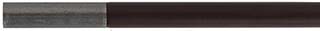 Ramrod,   
3/8" synthetic Delrin, almost unbreakable rod, 
47" long, iron tip, 10-32 thread
Made in the U.S.A.